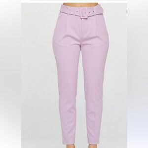 Chocolate USA Such An Optimist Pants L Lavender) NWT IN PACKAGING